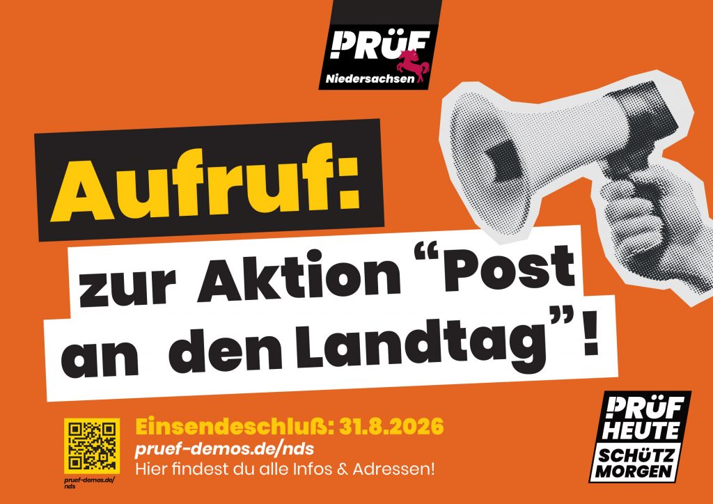 Aufruf: Aktion Post an den Landtag